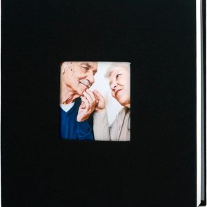 Álbum de fotos autoadhesivo con ventana de visualización de imágenes, álbum de recortes de bricolaje para imagen de 4 x 6, 5 x 7, 8 x 10, 40 páginas Álbum de fotos autoadhesivo con ventana de visualización de imágenes, álbum de recortes de bricolaje para imagen de 4 x 6, 5 x 7, 8 x 10, 40 páginas