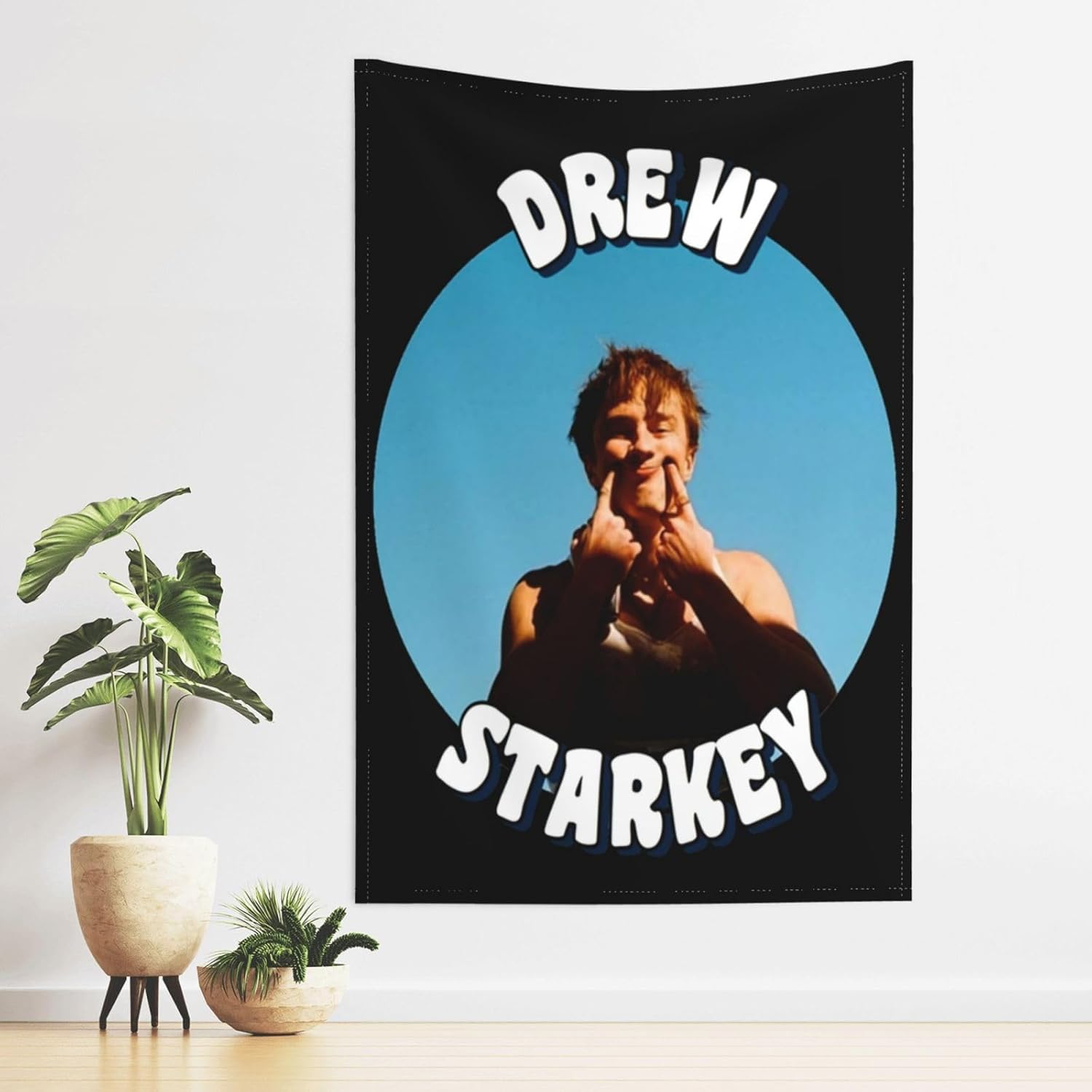 fozzy Drew Starkey – Tapiz para colgar en la pared, decoración artística para sala de estar al aire libre, dormitorio, 60 x 40 pulgadas