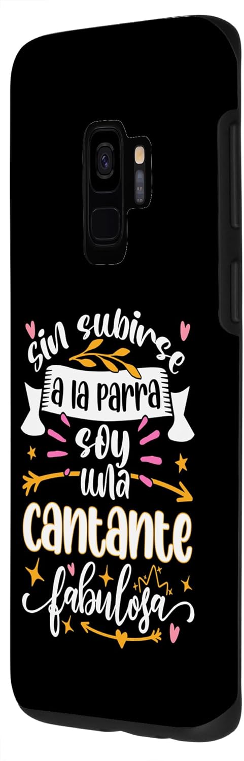 Funda para Galaxy S9 Una Cantante Fabulosa Divertida Mujer Regalos Música