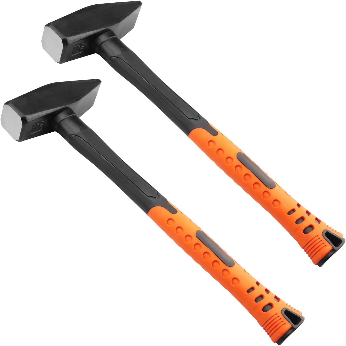 Paquete de 2 martillos cruzados de 3 libras, martillo cruzado para trabajo del metal, herrería, construcción, mejoras para el hogar y cualquier