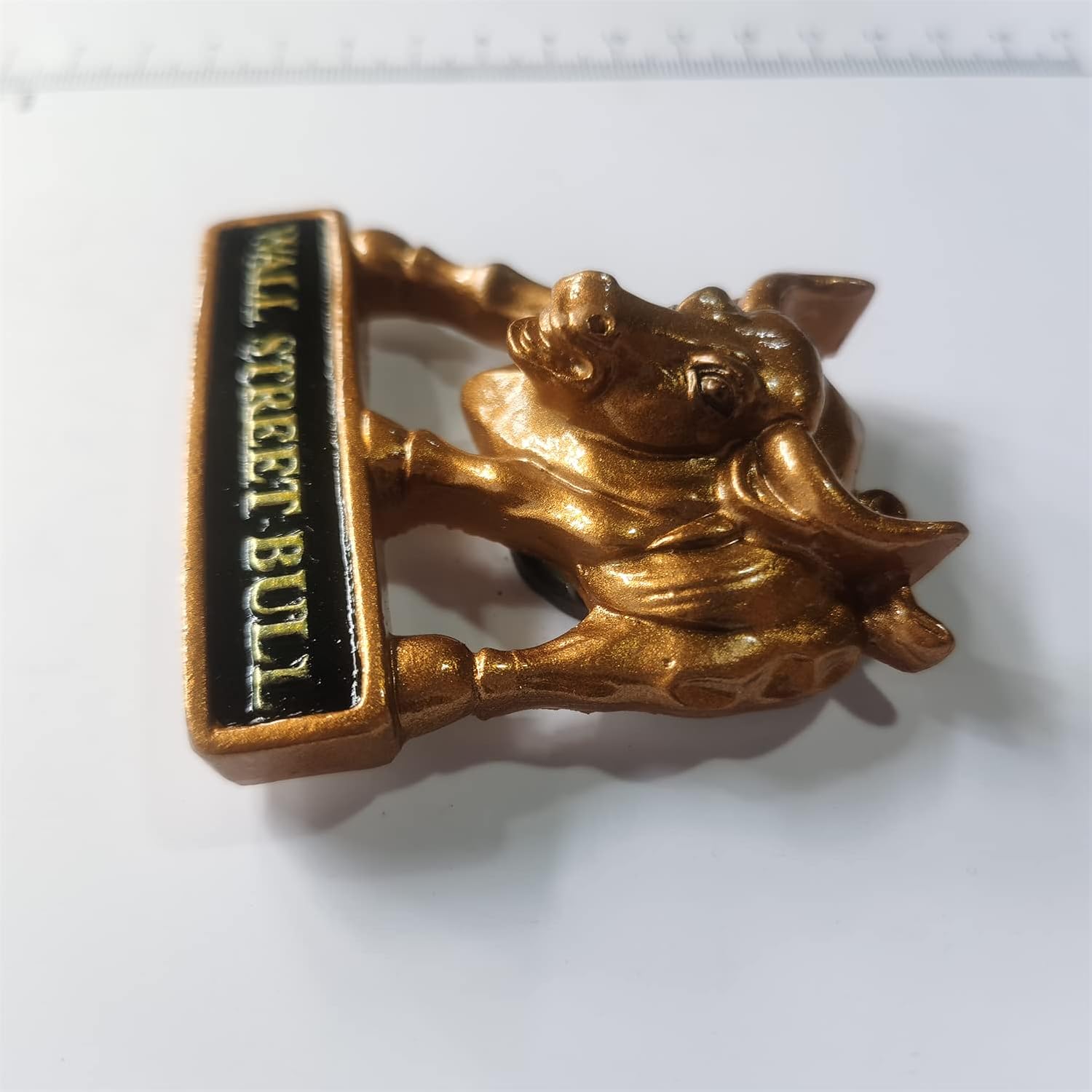 Imán de nevera 3D de Wall Street Bull de Nueva York, Estados Unidos, regalo de recuerdo de resina, hecho a mano, imán para nevera de Nueva York,