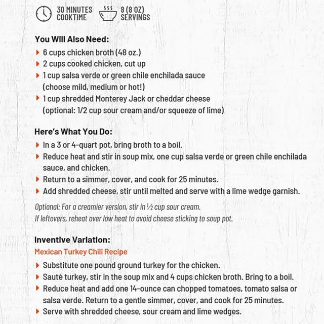 Anderson House Frontier Soups Combo Pack (1) estofado de pollo Colorado Camphogue, 7 onzas y (1) arizona sunset Enchilada, 5.75 onzas