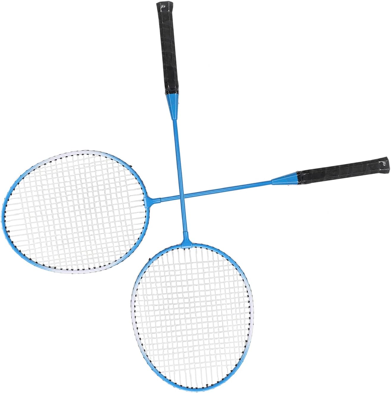 Raqueta de bádminton, raqueta de bádminton, aleación de hierro de alta dureza, agarre cómodo, ligera, ofensiva para senderismo