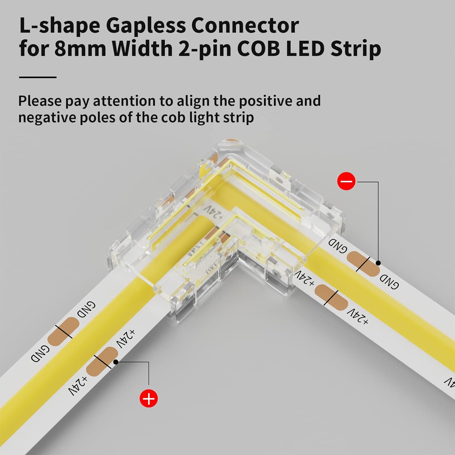 PAUTIX COB Tira de luces LED de 40 pies40.0 ft súper brillante, 504 LEDsm blanco cálido 3000K CRI90+ cinta LED flexible de 24 V para gabinetes de