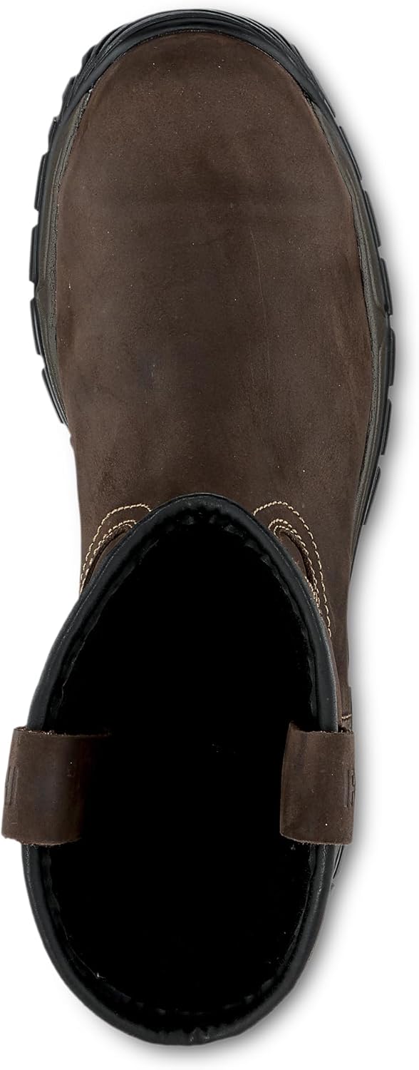 Irish Setter, Two Harbors, para hombre, 11 pulgadas, impermeable, puntera de seguridad de acero, bota de trabajo, marrón