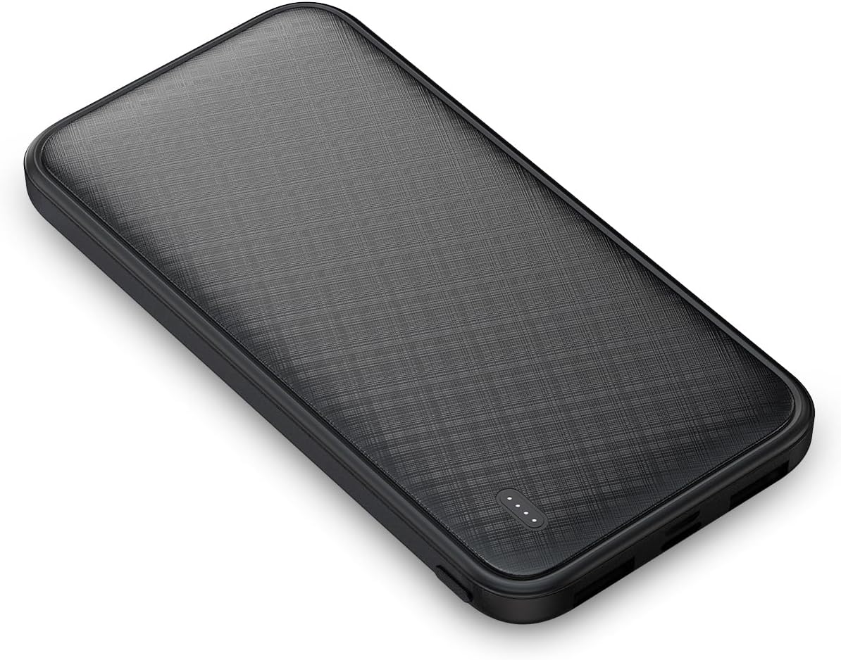 Cargador portátil 20 W carga rápida Power Bank 10000mAh paquete de batería PD QC 3.0 PowerBank USB C entrada y salida para iPhone