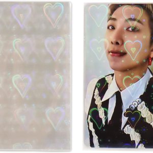 100 fundas holográficas para tarjetas Kpop, fundas para tarjetas fotográficas, mini protectores de fotos para bolsillos de carpeta (2.23 x 3.31 100 fundas holográficas para tarjetas Kpop, fundas para tarjetas fotográficas, mini protectores de fotos para bolsillos de carpeta (2.23 x 3.31