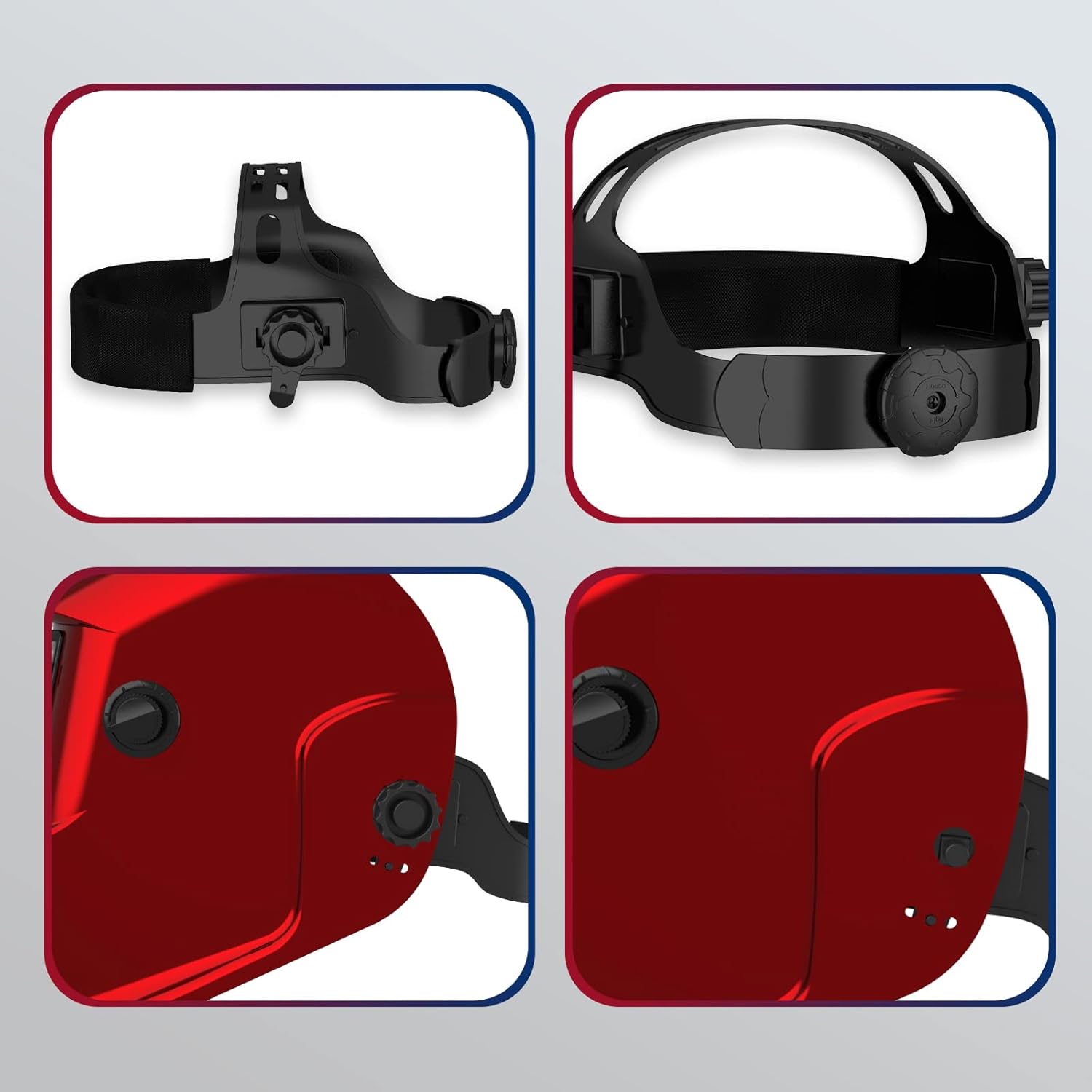 Casco de soldadura, casco de soldadura, repuesto para casco de soldadura, accesorios para casco de soldadura, con banda para el sudor para casco de