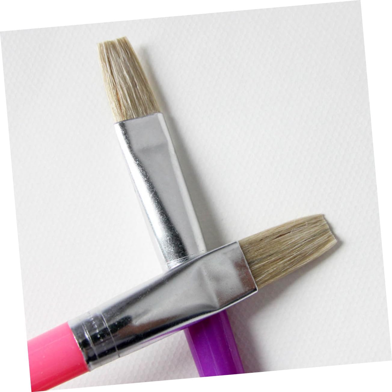 EXCEART 16 unids para pintura suministros de arte de nylon pintura pincel pintura suministros de arte pintura plana pincel pintura pinceles color