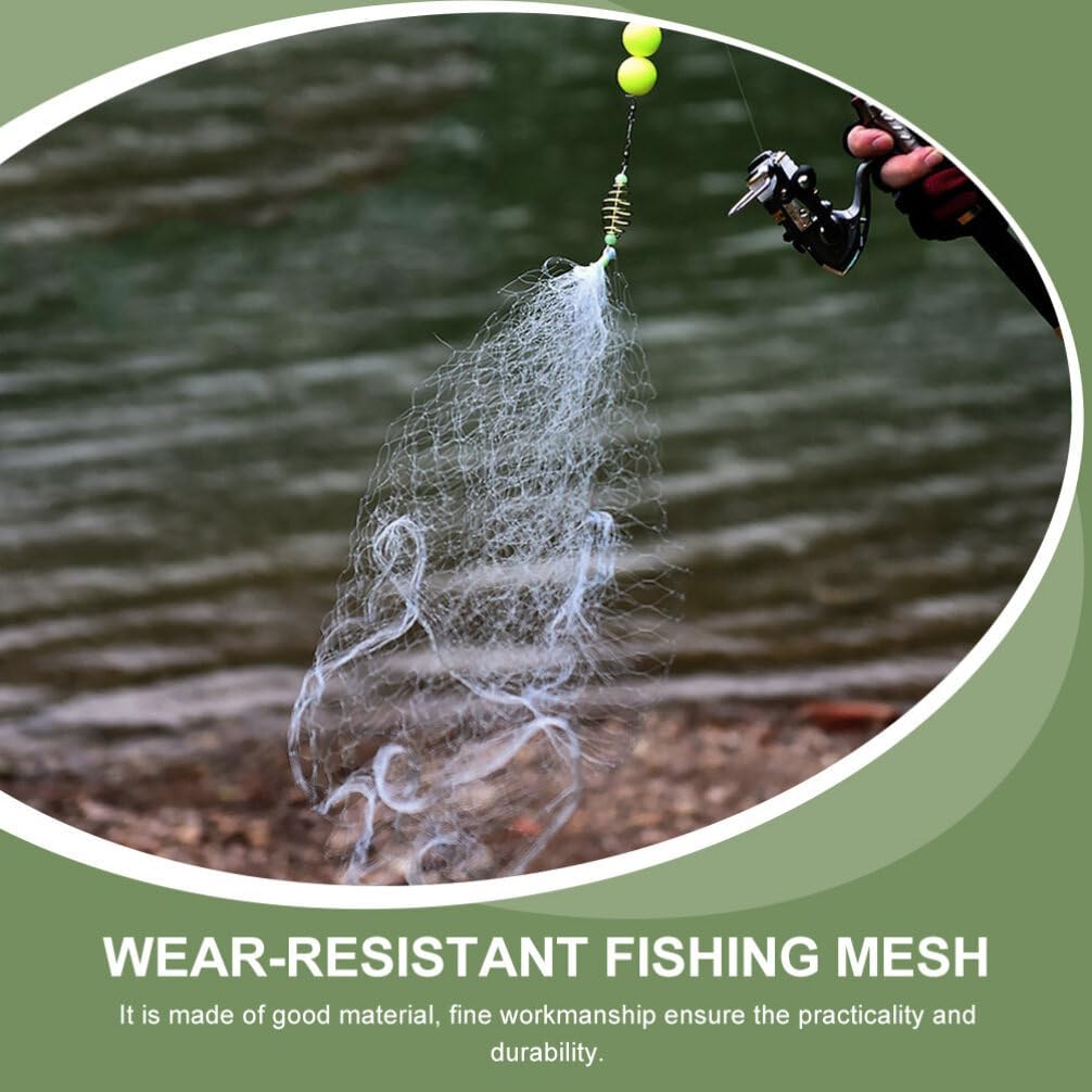 BESTOYARD Red de pesca portátil de pesca de agua salada de pesca de pesca profesional Pesca conveniente pesca 4 unids