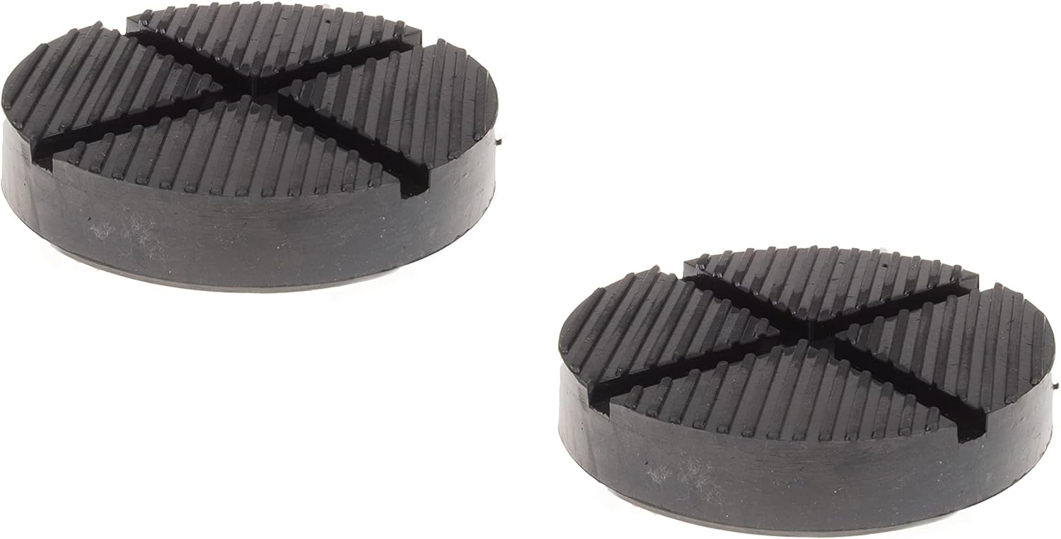 Sedmoon Adaptador universal para Jack Pad universal, diseño de ranura cruzada, almohadilla protectora de riel de marco lateral de soldadura, juego