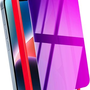 Compatible con iPhone 14 Plus, compatible con iPhone 13 Pro Max, protector de pantalla de privacidad degradado colorido de 28 grados antiespía de Compatible con iPhone 14 Plus, compatible con iPhone 13 Pro Max, protector de pantalla de privacidad degradado colorido de 28 grados antiespía de