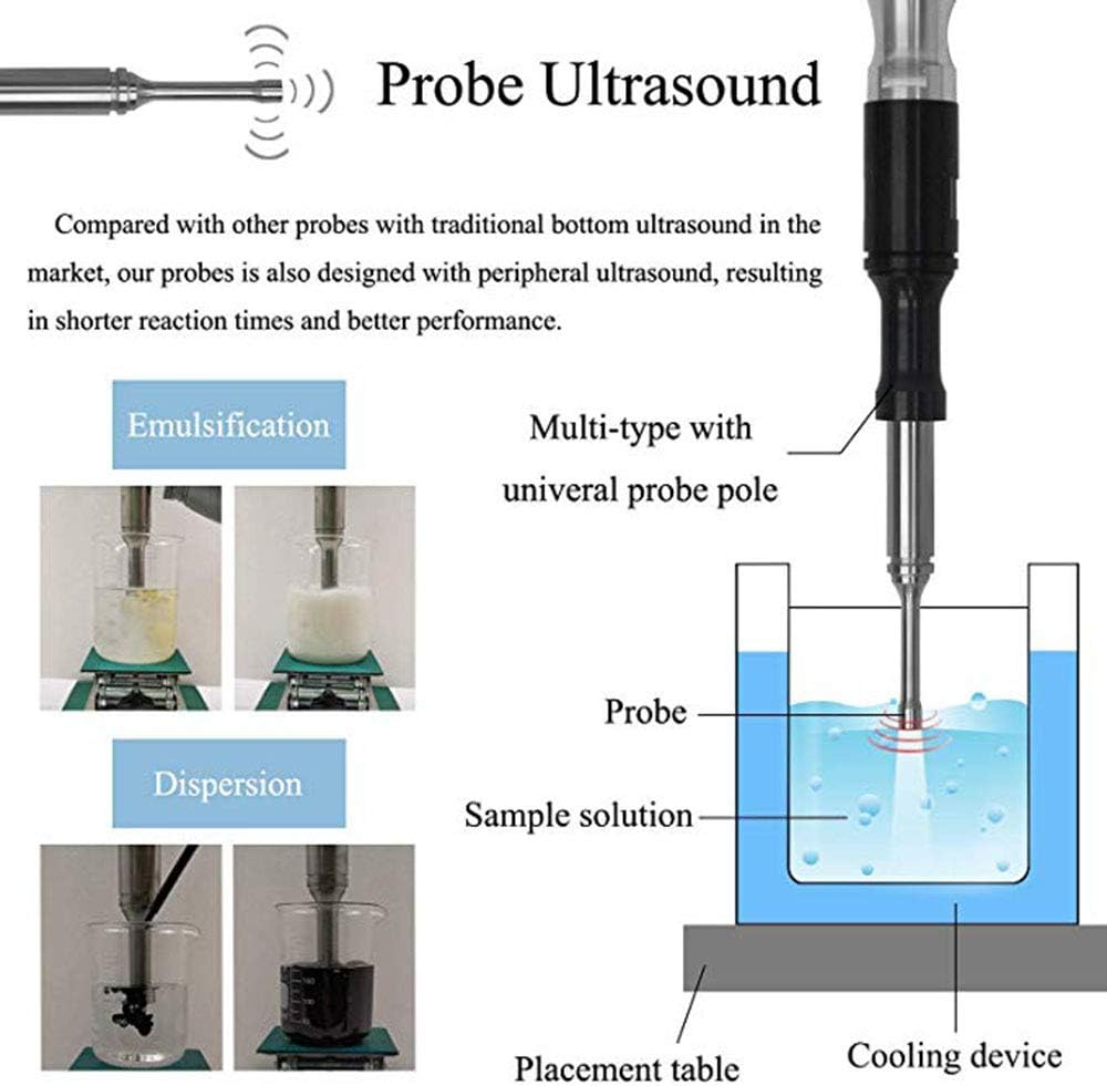 CGOLDENWALL 1pieza(s) sonda para homogeneizador ultrasónico