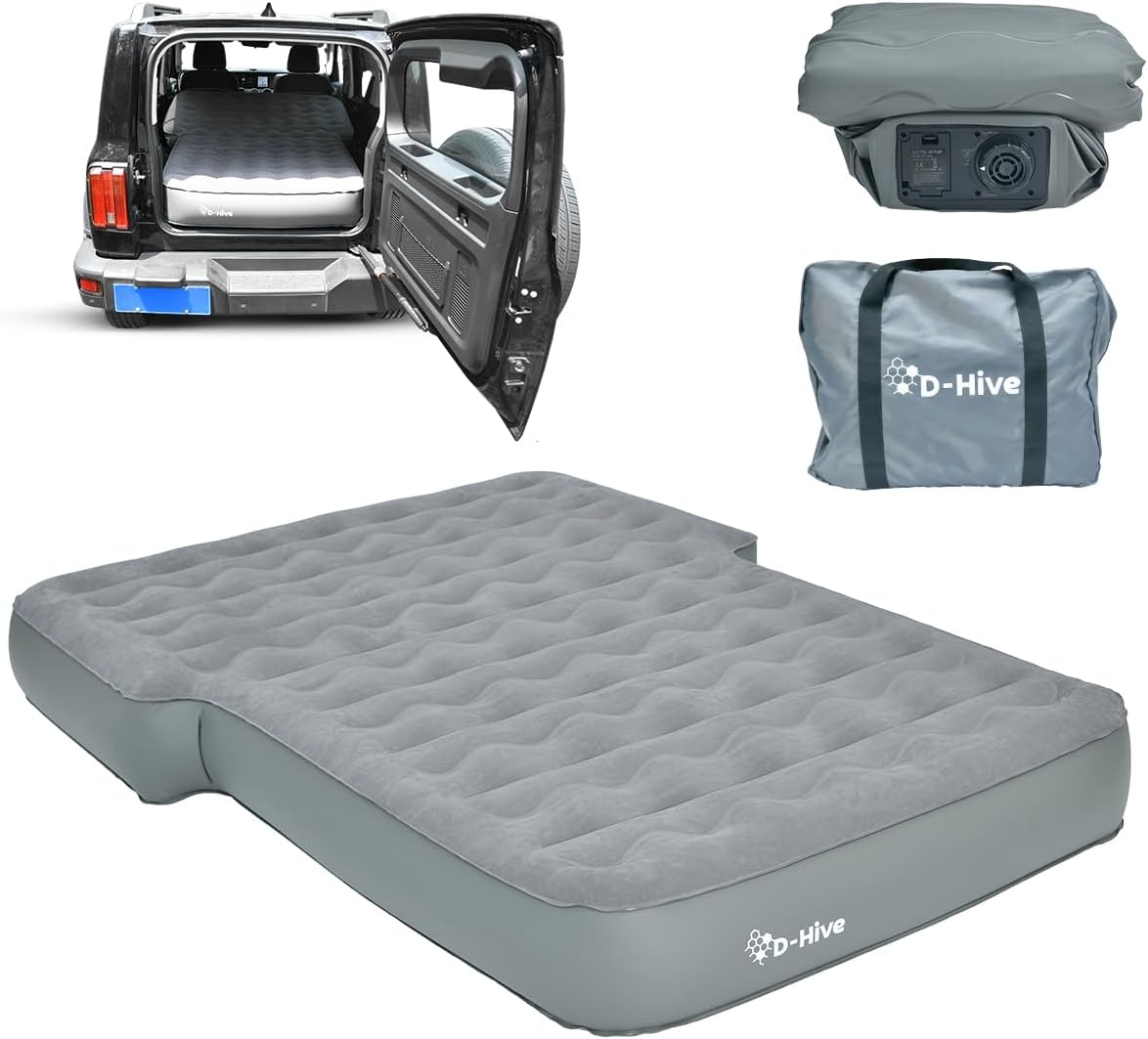 Colchón de aire SUV, colchón de aire extra alto de material ultra grueso, colchón SUV para Toyota 4runner, colchón de aire Jeep Wrangler, colchón de