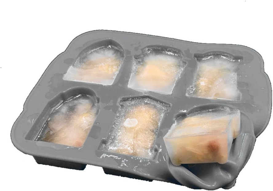 Bandejas de silicona para cubitos de hielo, molde de lápida de Halloween RIP para hielo, dulces, pasteles, jabón