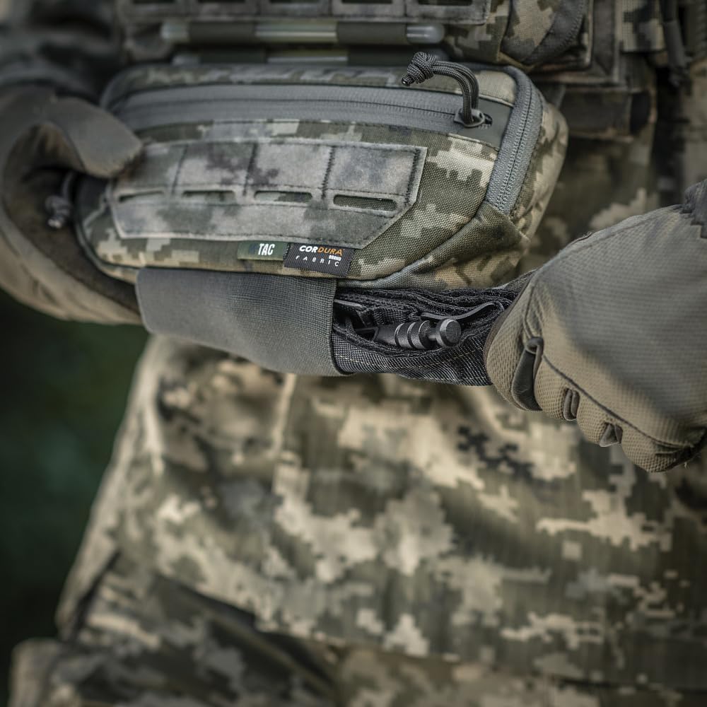 M-Tac Elite Dangler Pouch Gen2  Bolsa táctica desplegable con transporte de gancho y bucle, bolsa de herramientas de volcado kit de transporte bolsa