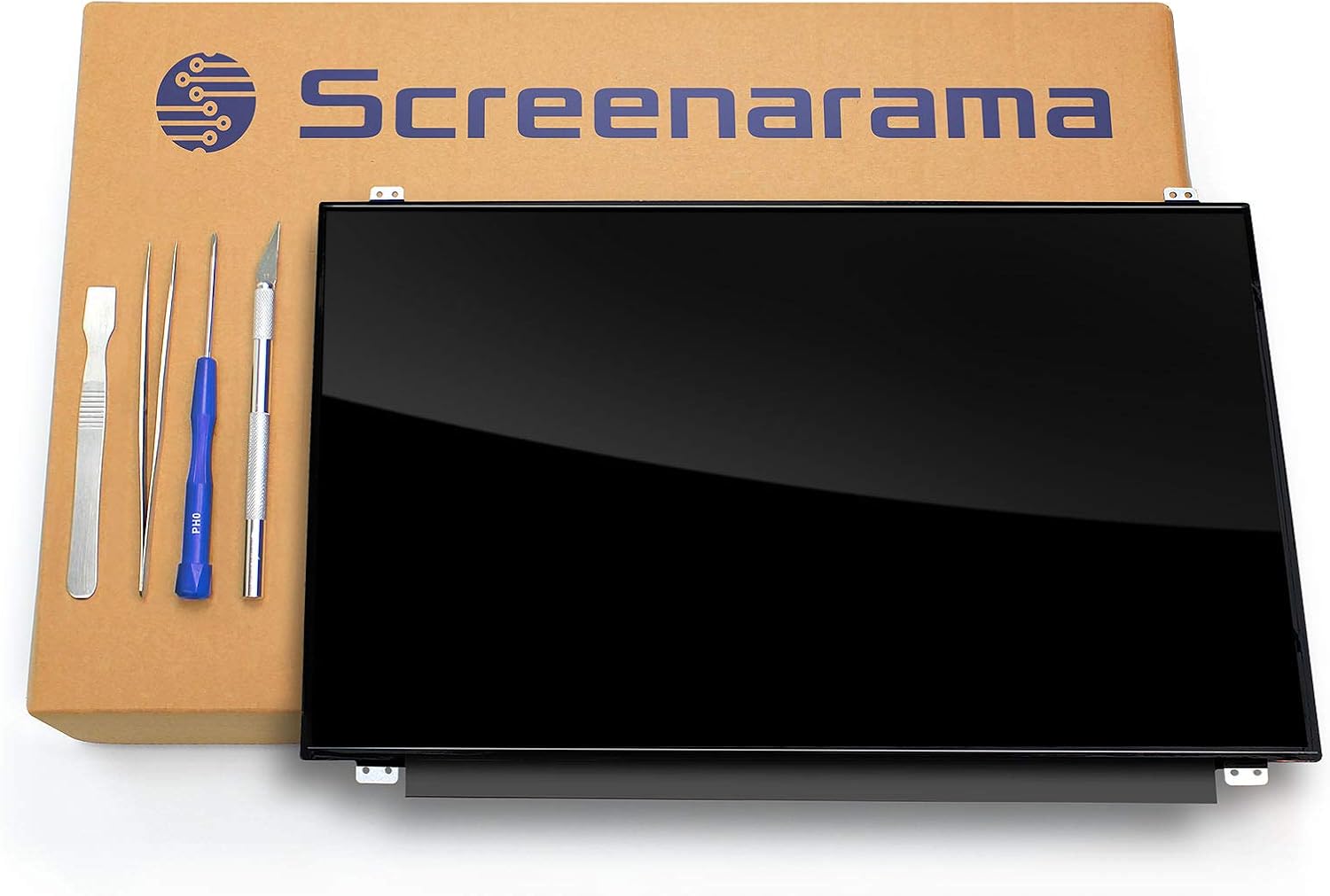SCREENARAMA Reemplazo de pantalla para LP156WH3(TL) (SA), HD 1366×768, brillante, pantalla LCD LED con herramientas