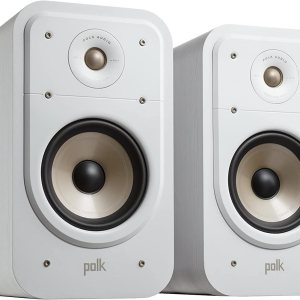 Polk Signature Elite ES20 – Altavoz de estantería, audio de alta resoluc., compatible cDolby Atmos y DTSX, tweeter de 1 pulg y woofer de 6.5 pulg, Polk Signature Elite ES20 – Altavoz de estantería, audio de alta resoluc., compatible cDolby Atmos y DTSX, tweeter de 1 pulg y woofer de 6.5 pulg,