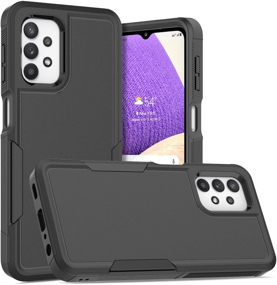 Owilon Funda para Samsung Galaxy A32 5G, resistente a prueba de golpes, protección de cuerpo completo, antideslizante, con agarre delgado, protector