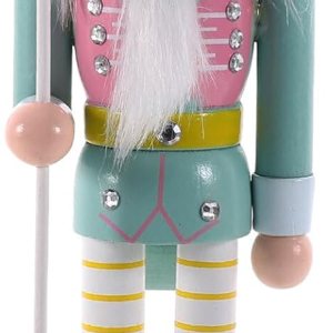 IMIKEYA Figuras de cascanueces de Navidad Cascanueces de madera de Navidad, adorno de cascanueces de Navidad, soldado, decoraciones de Navidad, IMIKEYA Figuras de cascanueces de Navidad Cascanueces de madera de Navidad, adorno de cascanueces de Navidad, soldado, decoraciones de Navidad,