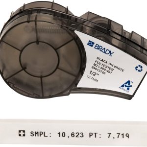 Brady Auténtica etiqueta resistente a temperaturas extremas (M21-500-461) para etiquetado de seguimiento de laboratorio, equipos y activos, negro Brady Auténtica etiqueta resistente a temperaturas extremas (M21-500-461) para etiquetado de seguimiento de laboratorio, equipos y activos, negro