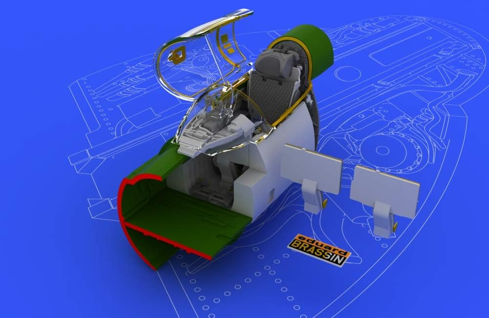 Eduard Modelos MiG-21interior brassin Modelo Kit