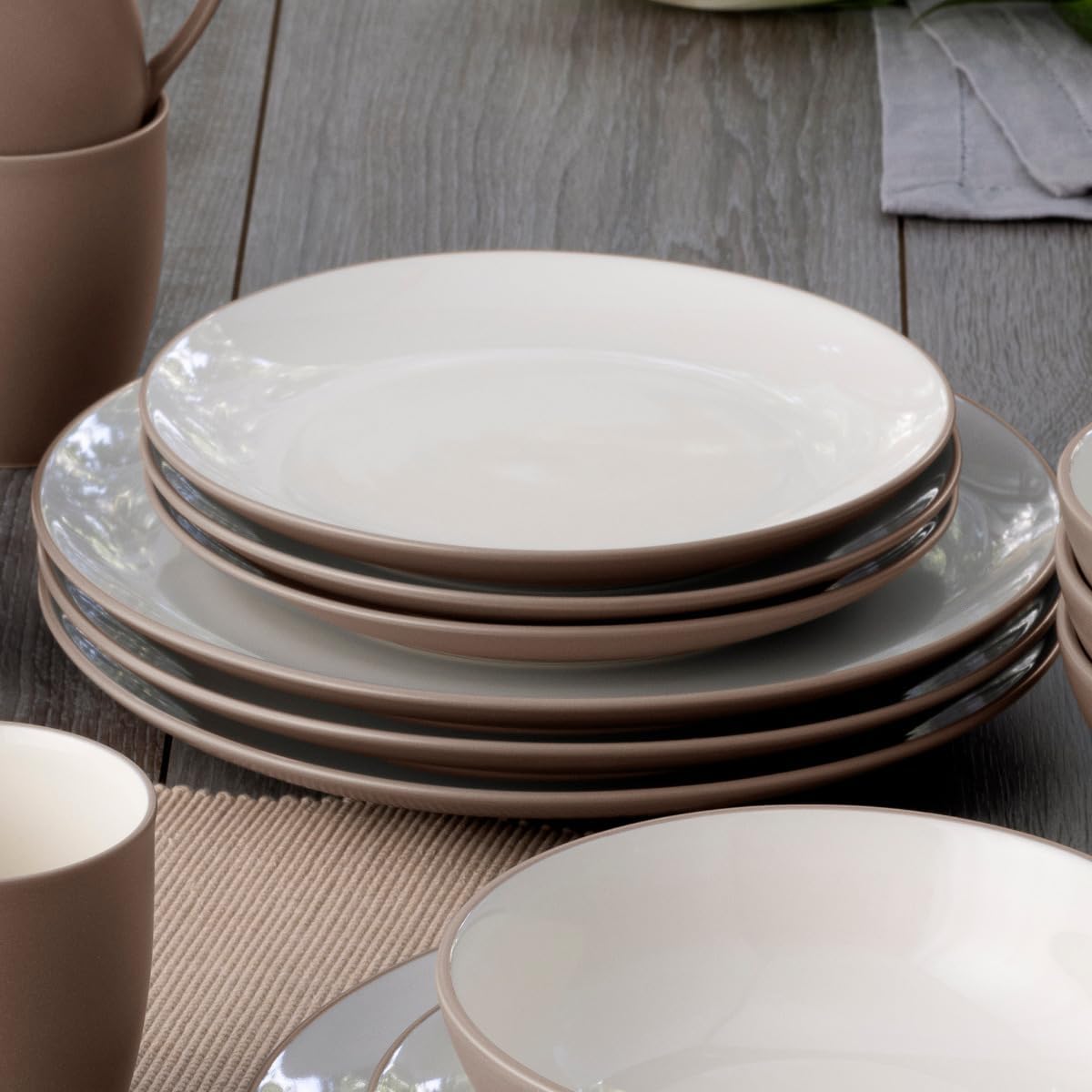 Noritake Colorwave – Plato llano de arcilla, cupé, 10 12 pulgadas, juego de 4 en arcilla