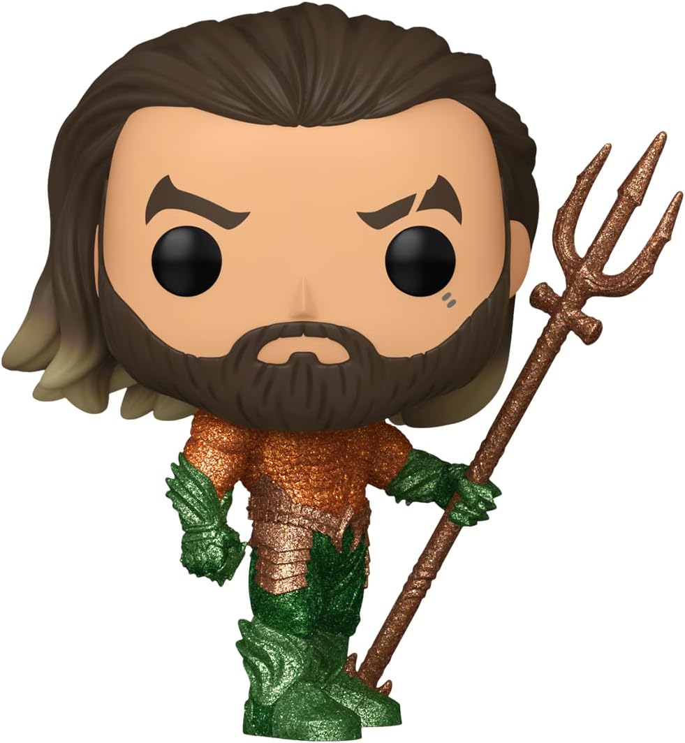Funko Películas Pop! Aquaman y El Reino Perdido – Aquaman Diamond Glitter, Exclusivo de Tienda