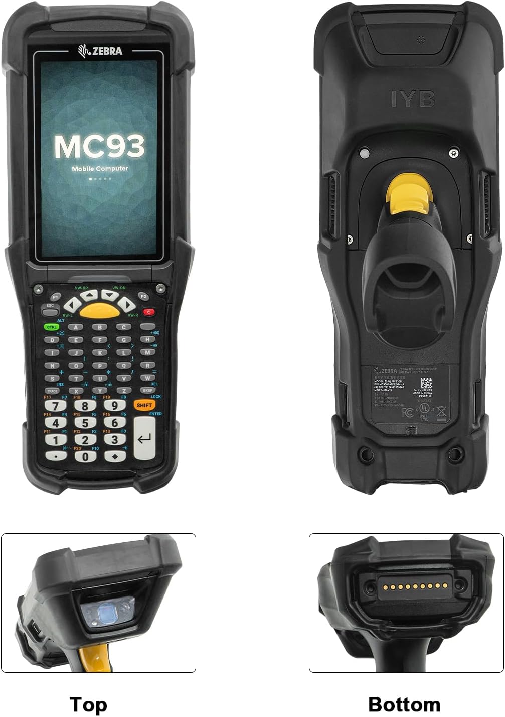 Funda protectora de goma para Zebra MC9300 SG-MC93-RBTG-01