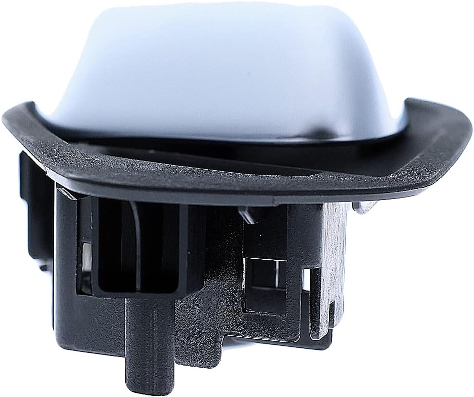 Dorman 15754 – Manija de puerta interior del lado del pasajero delantero compatible con modelos seleccionados de Chevrolet, plateada negro