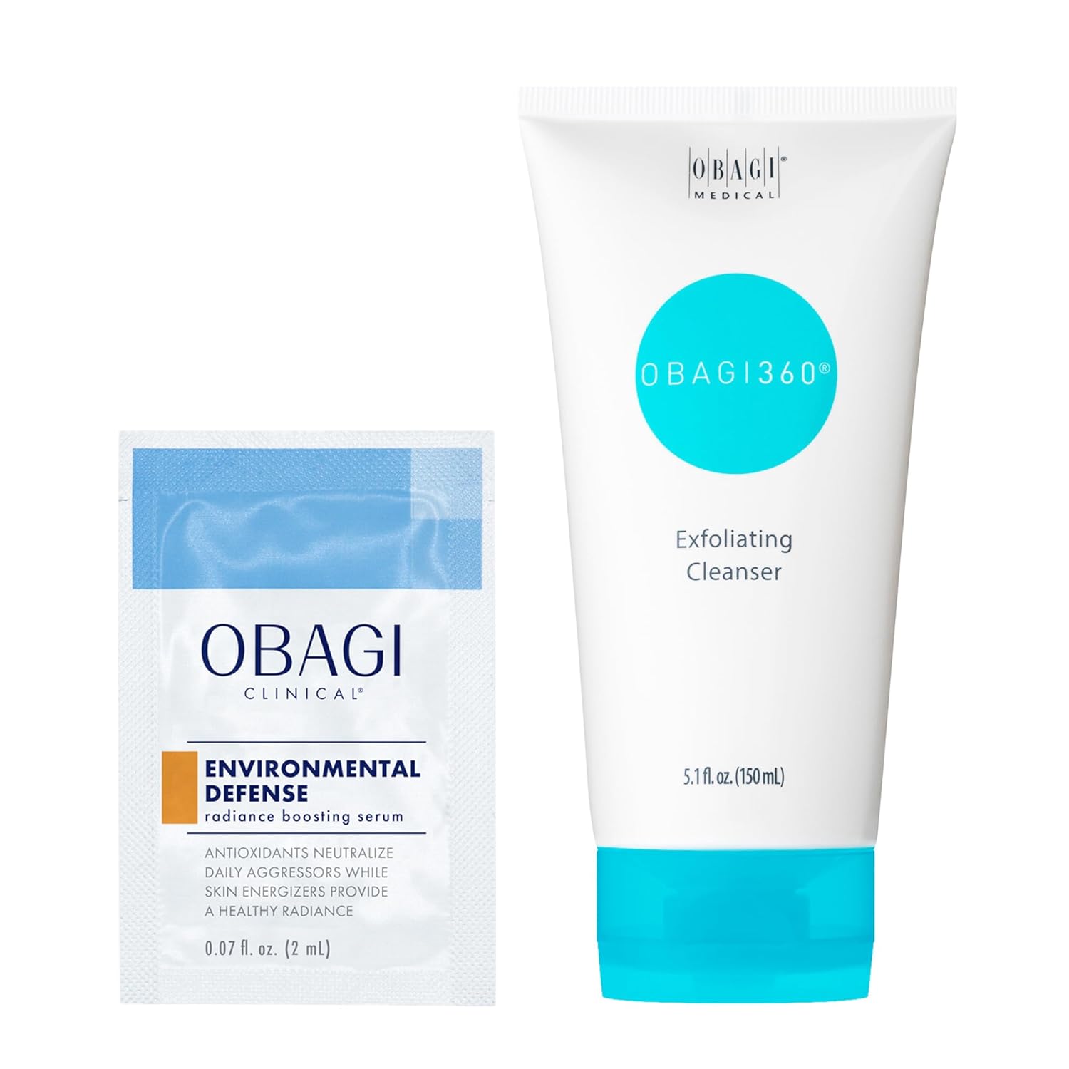 Obagi Medical 360 Exfoliating Cleanser, 5.1 Fl Oz