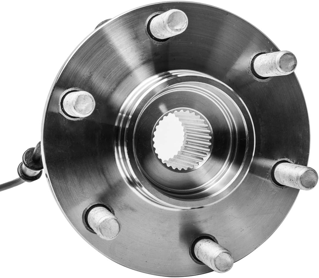 Buje de rueda delantera y conjunto de cojinetes izquierdo o derecho compatible con Nissan Xterra Frontier Pathfinder Suzuki Equator AUQDD 515065 x2