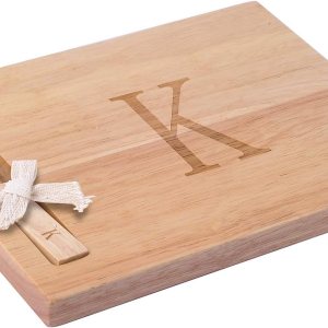 Tabla de queso de madera con esparcidor Tabla de queso de madera con esparcidor