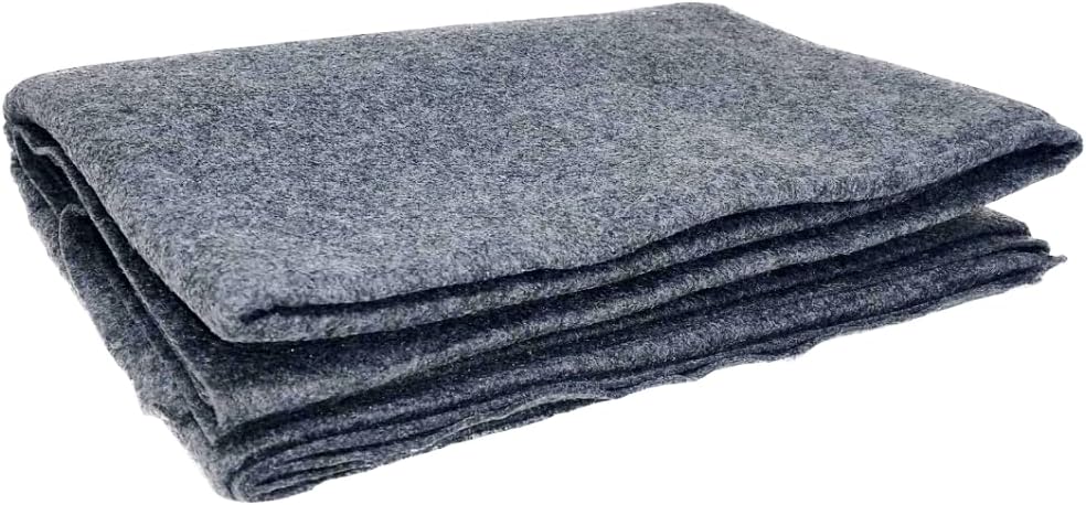 Vakly Paquete de 2 mantas de emergencia 80 x 40 pulgadas funda militar de forro polar desechable  para viajes, camping, automóvil, supervivencia al