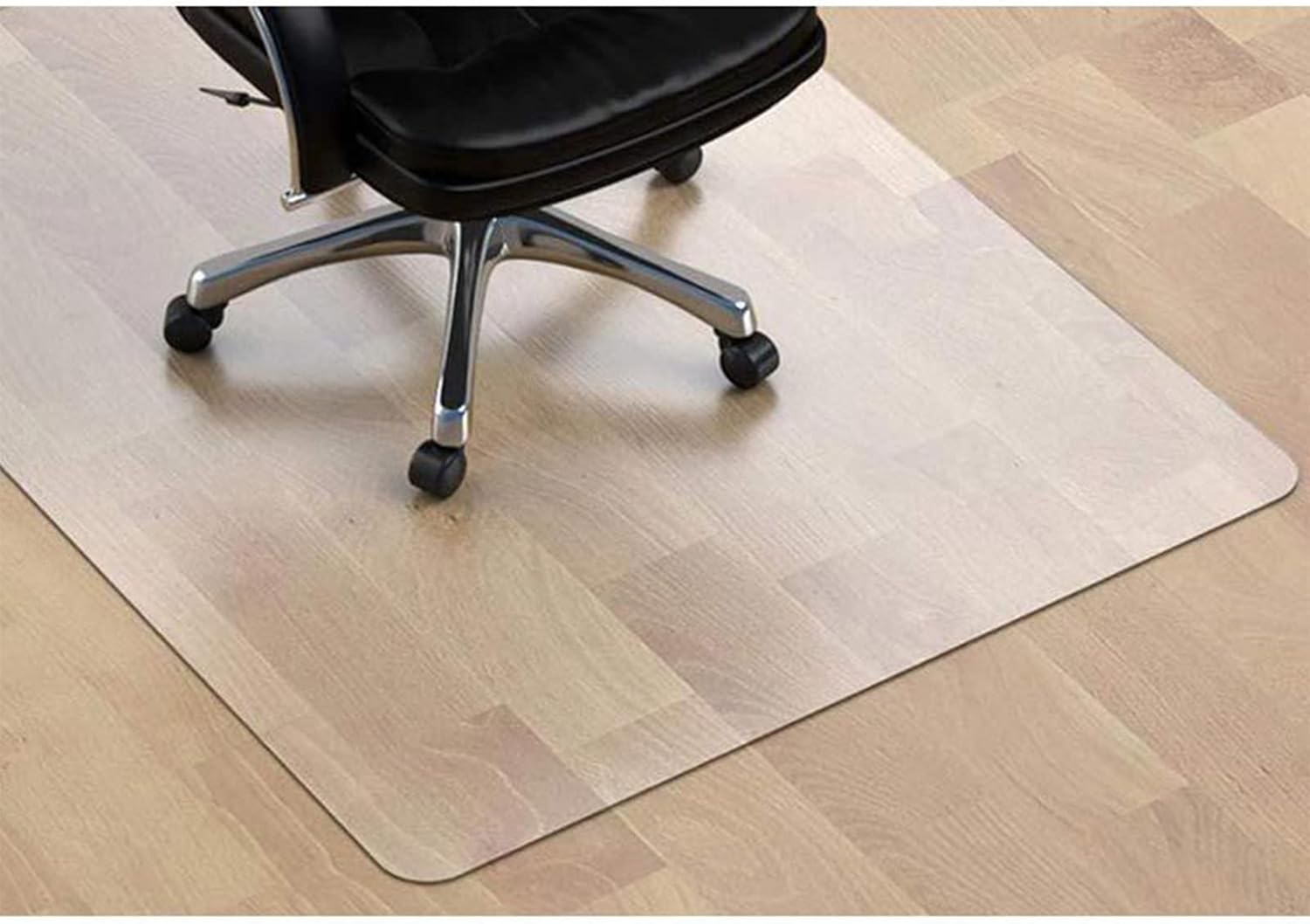 Protector de plástico transparente para mantel, protector de mesa de PVC transparente de 39 x 39 pulgadas, protector de escritorio para computadora