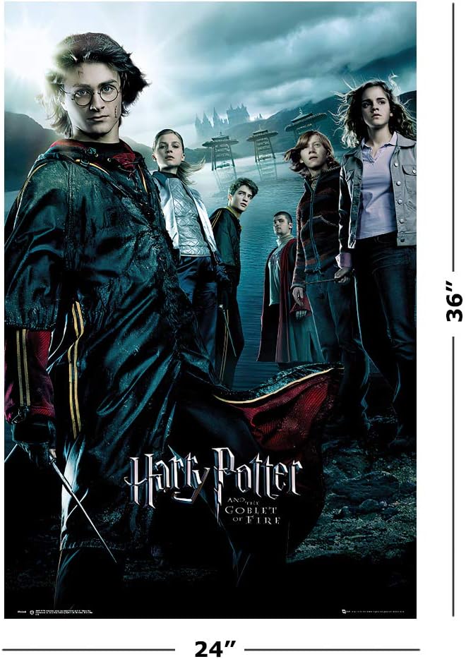 Harry Potter y el cáliz de fuego – Póster de película (estilo regular) (tamaño 24 pulgadas x 36 pulgadas)