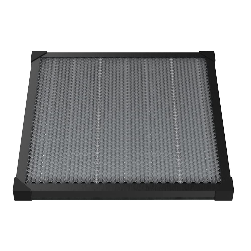 Cama láser de panal de abeja 9.252×9.252 in9.25×9.25 pulgadas tablero de panal mesa de trabajo para cortador láser 3D grabador