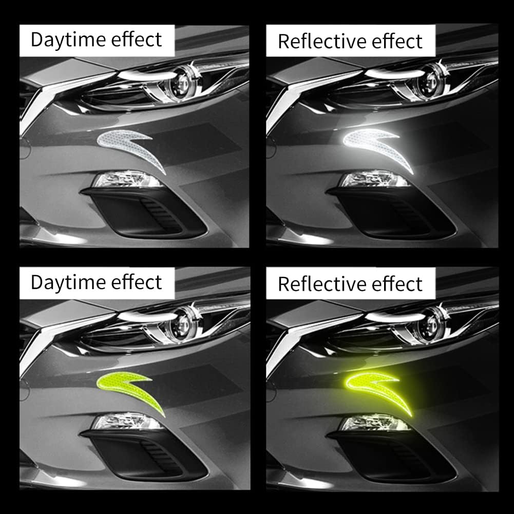 2 tiras de espejo retrovisor de coche, protectores laterales a prueba de arañazos para puerta de coche, pegatina impermeable para la mayoría de