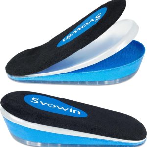 Plantillas de aumento de altura ajustable de 3 capas, insertos de elevación de talón para discrepancias de longitud de pierna y tendinitis de Plantillas de aumento de altura ajustable de 3 capas, insertos de elevación de talón para discrepancias de longitud de pierna y tendinitis de