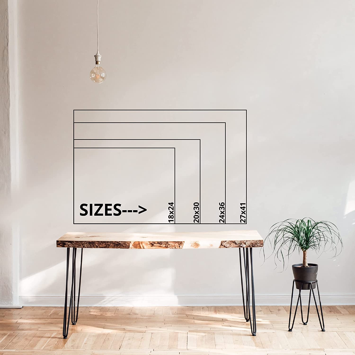 Acrylic Family Calendar for Wall – Large Monthly Calendar – Transparent Lucite Planning Board – Dry Erase Command Center – Home, Office, Kitchen,