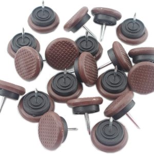 Ulifestar – 50 almohadillas redondas de nailon resistente para muebles, protectores de suelo de madera dura para silla, mesa, escritorio, Ulifestar – 50 almohadillas redondas de nailon resistente para muebles, protectores de suelo de madera dura para silla, mesa, escritorio,