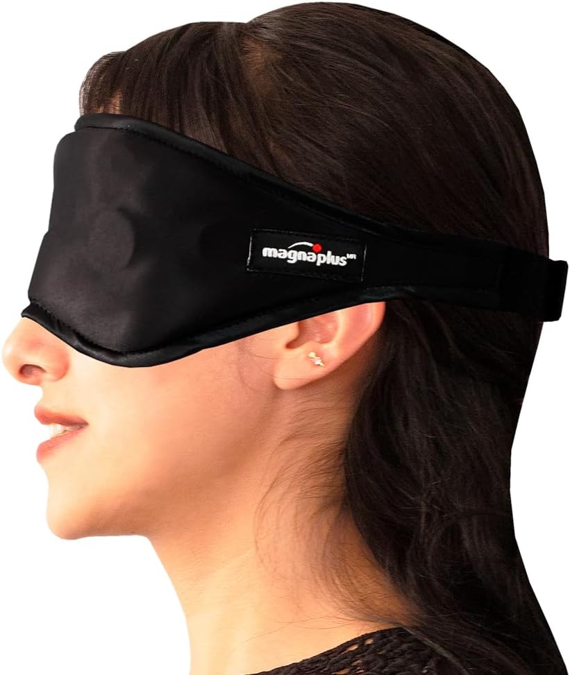 Magnetic Sleep Mask with 10 Ferrite Magnets 3800 Gauss