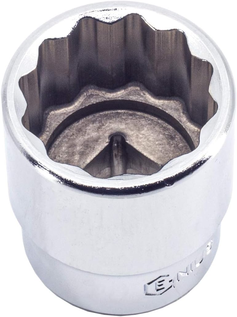 Genius Tools Enchufe de mano Dr. 1.299 in de 12″ (12 puntos) – 433833