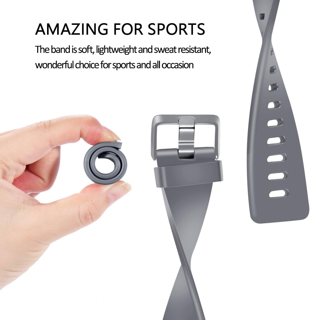 Wepro – Correas para reloj inteligente, compatibles con Fitbit Versa, Versa 2 y Versa Lite SE, para mujeres y hombres, pequeños y grandes