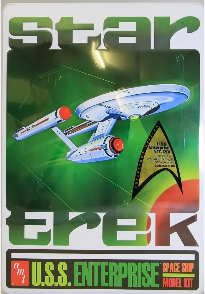 Star Trek Classic Enterprise en caja de hojalata
