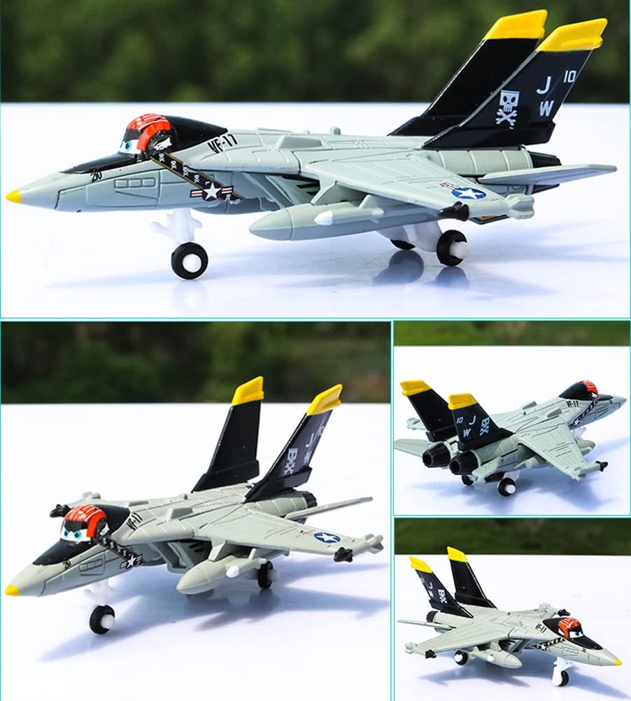 Avión Dusty VF-17 Echo Metal Diecast Classic Alloy Toy Plane para regalo de niños
