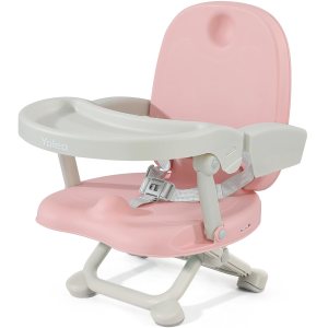 YOLEO Sillas altas para bebés y niños pequeños, asiento elevado para mesa de comedor con altura ajustable de 4 niveles, silla alta de viaje, asiento YOLEO Sillas altas para bebés y niños pequeños, asiento elevado para mesa de comedor con altura ajustable de 4 niveles, silla alta de viaje, asiento
