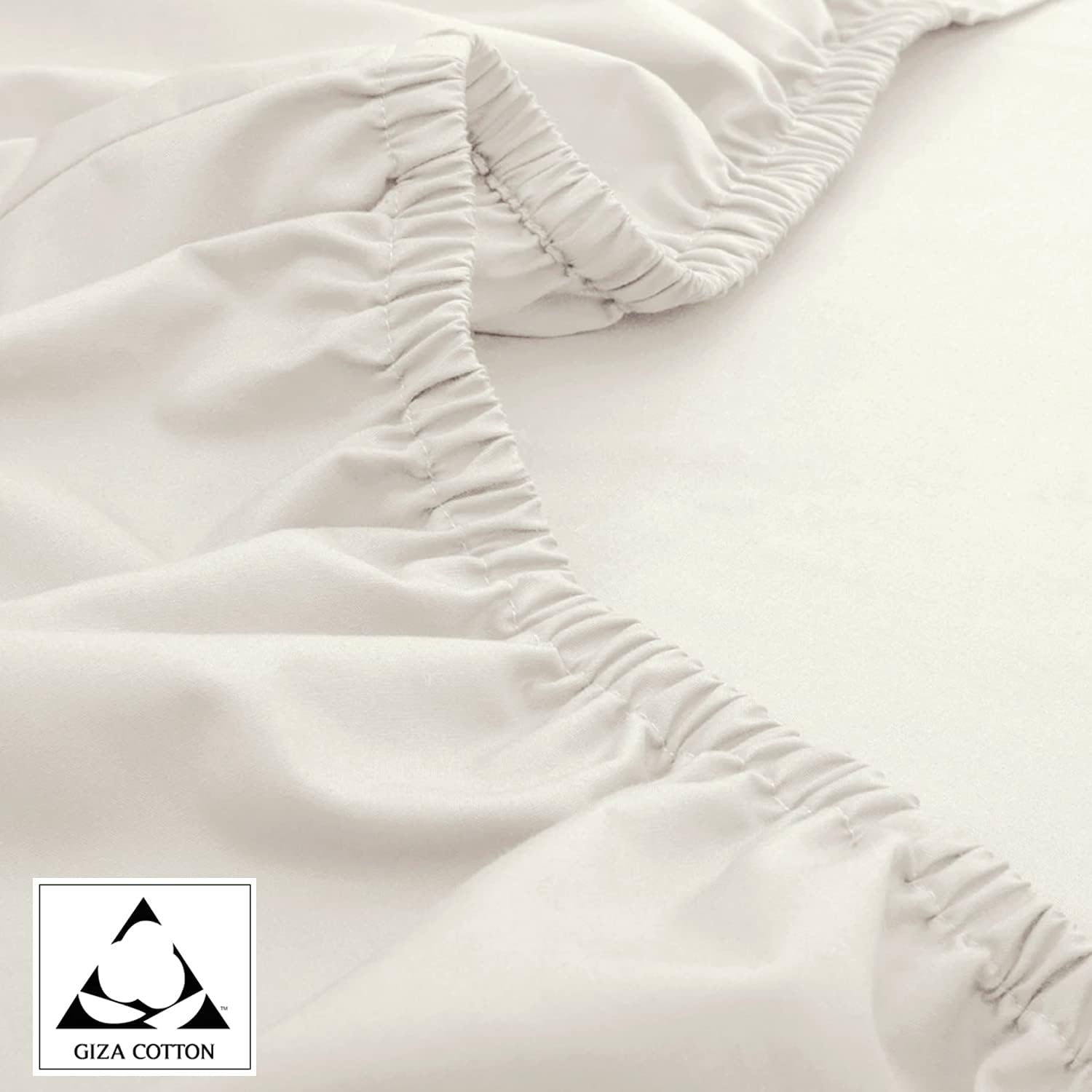 Queen’s Linen Juego de sábanas divididas tamaño King para cama ajustable, juego de sábanas divididas King de 5 piezas, sábanas divididas King con