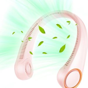 Ventilador de cuello portátil, ventilador sin aspas manos libres, ventilador personal de enfriamiento de 360, ventilador silencioso portátil para Ventilador de cuello portátil, ventilador sin aspas manos libres, ventilador personal de enfriamiento de 360, ventilador silencioso portátil para