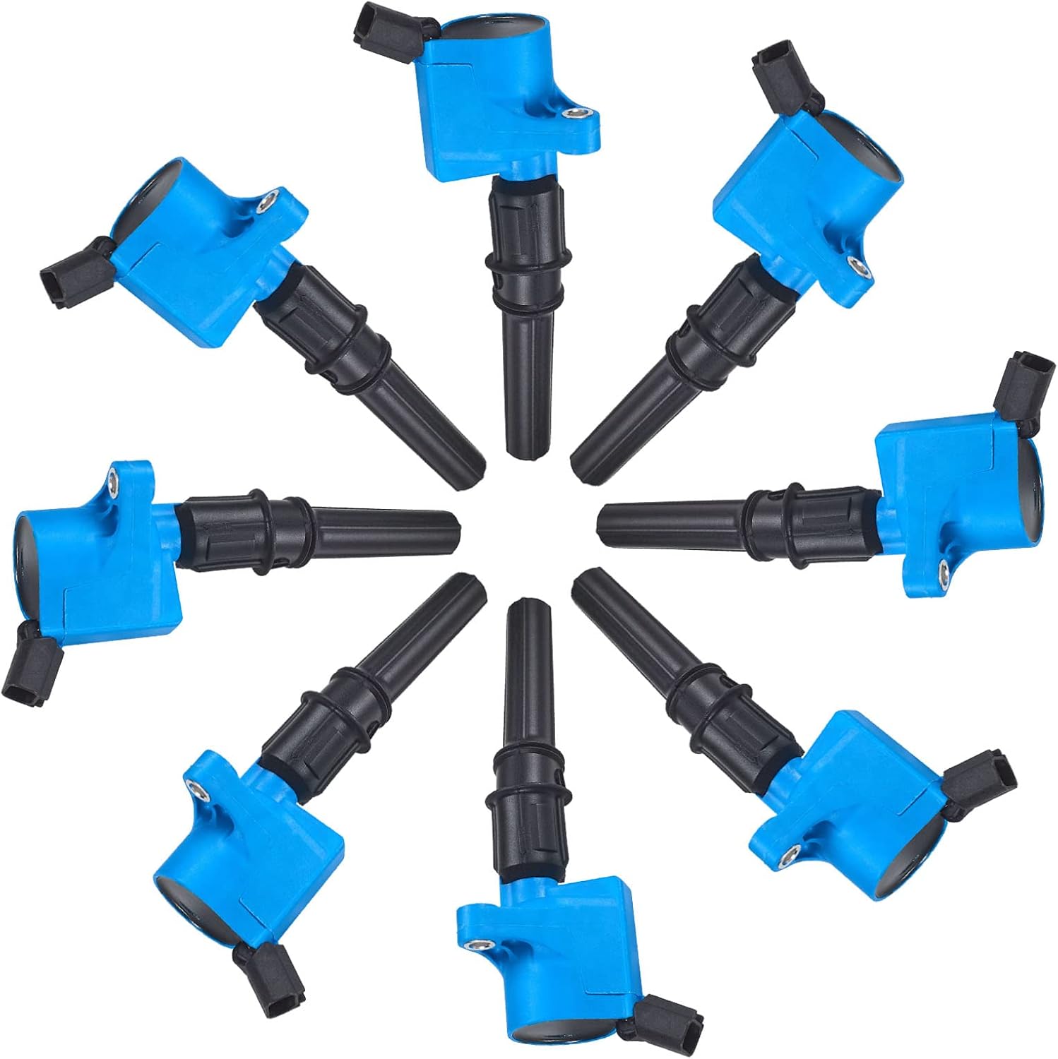 Yoshi Motors Paquete de 8 bobinas de encendido de repuesto para Ford Lincoln Mercury 97-19 Crown Victoria E150 E250 E350 E450 F150 F250 150 250 350